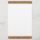 Falsche Knüpfarbeit Briefpapier (Vorderseite)