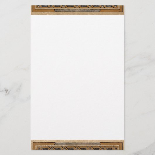 Falsche Knüpfarbeit Briefpapier (Vorderseite)