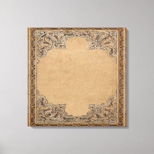 Falsche Knüpfarbeit Leinwanddruck (Vorderseite)