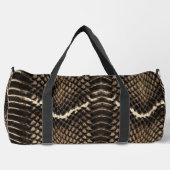 Falsche Kobraschlangenhaut Duffle Bag (Vorderseite)
