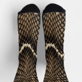 Falsche Kobraschlangenhaut Socken (Oben)