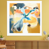 Falsche Kurve Leinwanddruck (Insitu (Wohnzimmer))