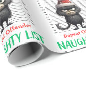 Falsche Liste Wiederholungstraftete Umschlagpapier Geschenkpapier (Rolleneckpunkt)