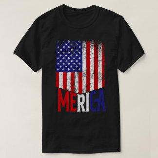 Falsche Merica-Flagge T-Shirt