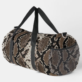 Falsche Netzpython-Schlangenhaut Duffle Bag