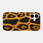 Falsche Ozelot-Haut iPhone 16 Hülle (Rückseite (Horizontal))