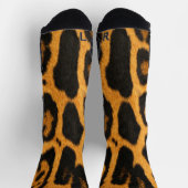 Falsche Ozelot-Haut Socken (Oben)