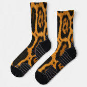Falsche Ozelot-Haut Socken (Links)
