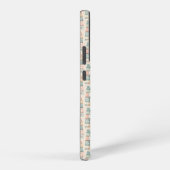 Falsche Patchwork-Pastell-Katzenhütte Samsung Galaxy Hülle (Rechte Seite)