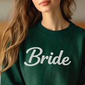 Falsche Perlen-BRAUT Sweatshirt