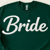 Falsche Perlen-BRAUT Sweatshirt