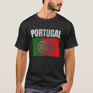 Falsche portugiesische Flagge Grafik für Männer  T-Shirt
