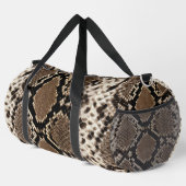 Falsche Python-Schlangenhaut Duffle Bag (Rechte Ecke)