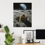 Falsche Richtung Poster (Heimbüro)
