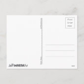 Falsche Sack-Weihnachtskarte Feiertagspostkarte (Rückseite)