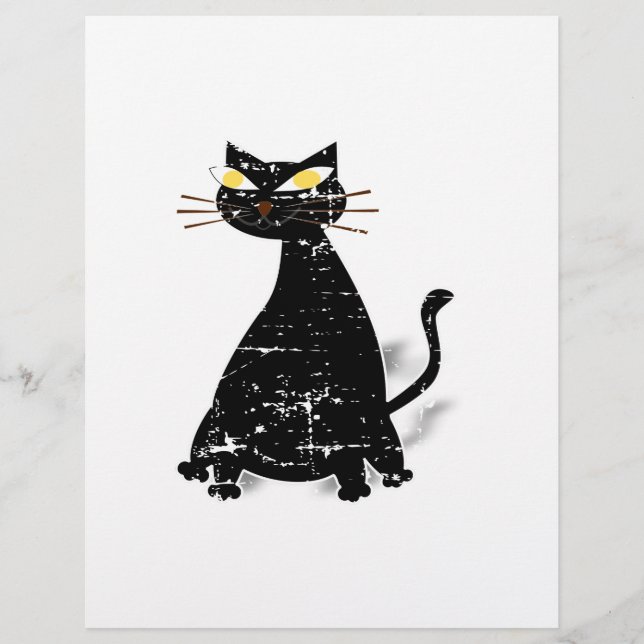 Falsche schwarze Katze (Vorderseite)