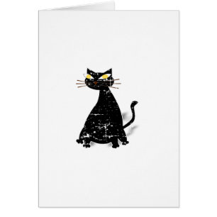 Falsche schwarze Katze