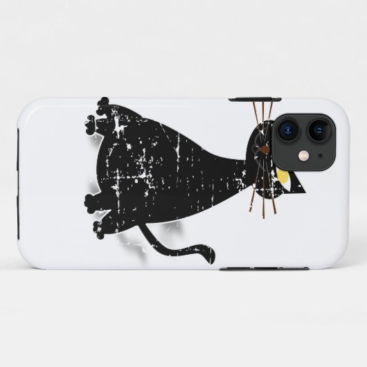 Falsche schwarze Katze Case-Mate iPhone Hülle (Rückseite (Horizontal))