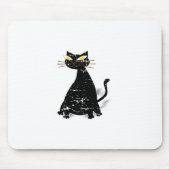 Falsche schwarze Katze Mousepad (Vorne)