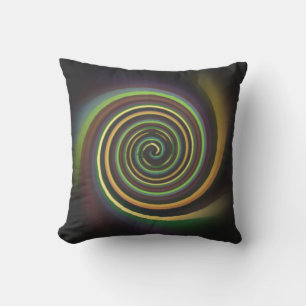 Falsche Seite des Rainbow-Throw-PIllow Kissen