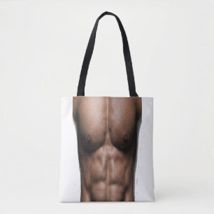 Falsche Six-Pack-Bauchmuskeln Lustiger Gym-Humor Tasche