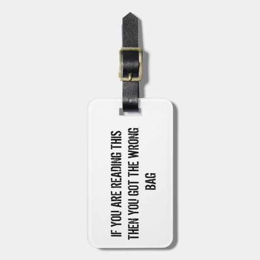 FALSCHE TASCHE! Umbau Gepäckanhänger (Vorderseite vertikal)