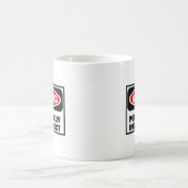 FALSCHE Tasse POLITISCH warnen (Mittel)