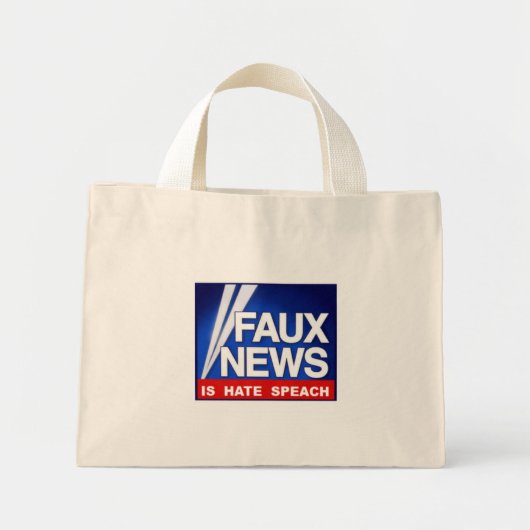 Falsche Tote Bag Mini Stoffbeutel (Vorne)