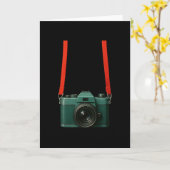 Falsche Touristenkamera Urlaubsfotograf Urlaub  Karte (Gelbe Blume)