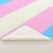 Falsche Trans-Pride-Flagge Sherpadecke (3/4)
