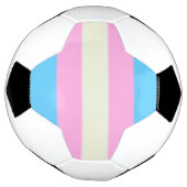 Falsche Transgender-Pride-Markierung Fußball (Gedreht)