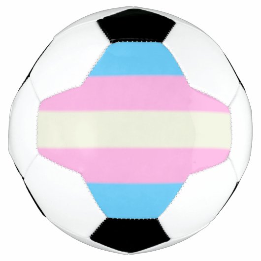 Falsche Transgender-Pride-Markierung Fußball (Vorderseite)