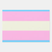 Falsche Transgender-Pride-Markierung Geschenkpapier Set (Vorderseite 3)