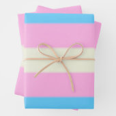 Falsche Transgender-Pride-Markierung Geschenkpapier Set (Beispiel)