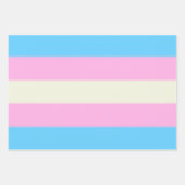 Falsche Transgender-Pride-Markierung Geschenkpapier Set (Vorderseite)
