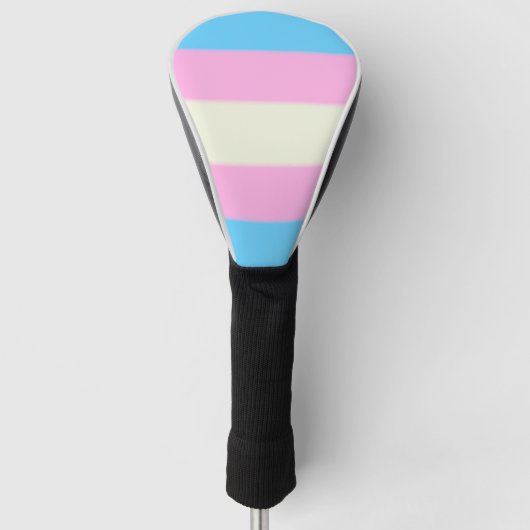 Falsche Transgender-Pride-Markierung Golf Headcover (Vorderseite)