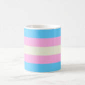 Falsche Transgender-Pride-Markierung Kaffeetasse (Mittel)