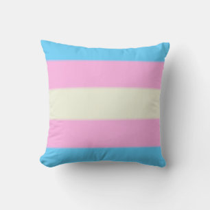Falsche Transgender-Pride-Markierung Kissen