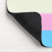 Falsche Transgender-Pride-Markierung Mousepad (Ecke)