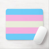 Falsche Transgender-Pride-Markierung Mousepad (Mit Mouse)