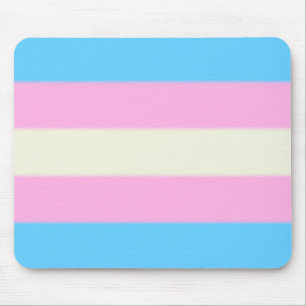 Falsche Transgender-Pride-Markierung Mousepad