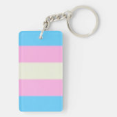 Falsche Transgender-Pride-Markierung Schlüsselanhänger (Rückseite)