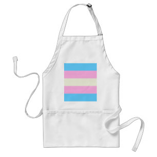 Falsche Transgender-Pride-Markierung Schürze