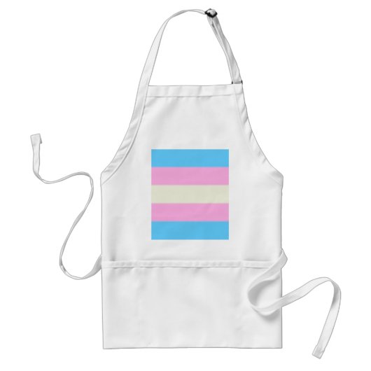 Falsche Transgender-Pride-Markierung Schürze (Vorne)