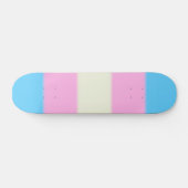 Falsche Transgender-Pride-Markierung Skateboard (Horizontal)