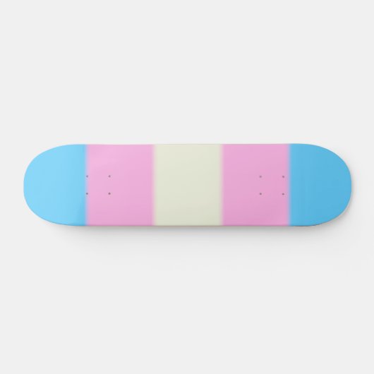 Falsche Transgender-Pride-Markierung Skateboard (Horizontal)