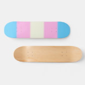 Falsche Transgender-Pride-Markierung Skateboard (Horizontal)
