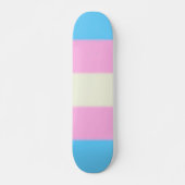 Falsche Transgender-Pride-Markierung Skateboard (Vorne)