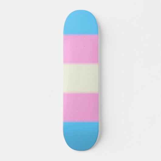 Falsche Transgender-Pride-Markierung Skateboard (Vorne)