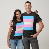 Falsche Transgender-Pride-Markierung T-Shirt (Unisex)